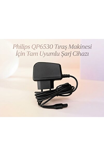MY POLO TIME Philips Qp6530 Uyumlu Tıraş Makinesi Şarj Adaptörü 15v Hq8505 - ...