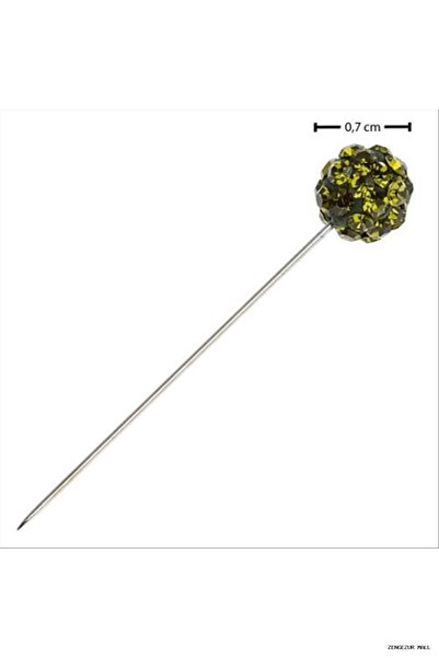 ZERO LAND Zngzrmll Scarf Pin (01411) Pistachio Green