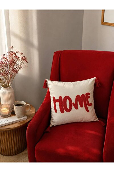 homesinem Home Punch Dekoratif Kırlent Kılıfı Tekli 43x43
