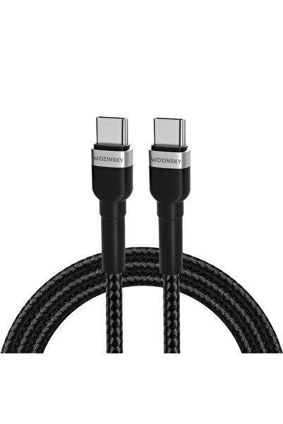 WOZINSKY Cablu USB-C 2M PD 65W pentru telefoane și accesorii, încărcare rapidă