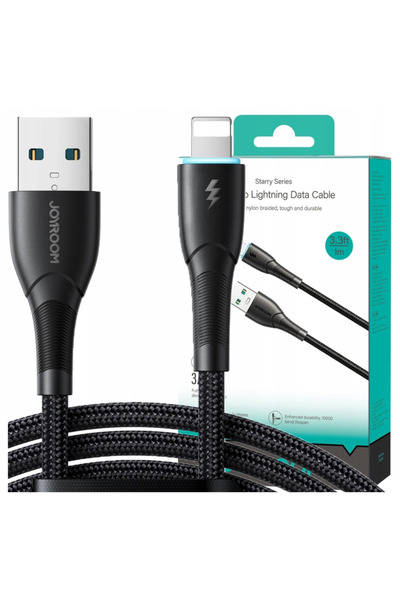 Joyroom Cablu Starrey Series Sa32-Al3 USB-A la Lightning 1M 3A pentru iPhone 12
