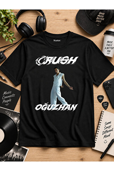 NUATEX Tricou unisex cu croială normală CRUSH ARDA EFE MİLAN MİRAÇ BARIŞ OĞUZ...