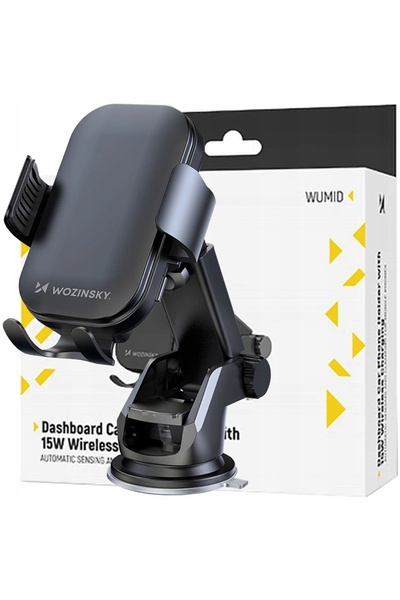 WOZINSKY Suport auto cu încărcător inductiv de 15W pentru telefoane Magsafe