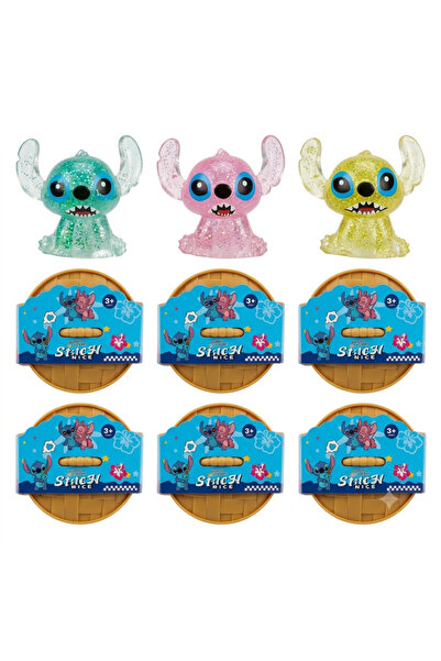 VatanseverOutdoor Çin Mantısı Stitch Yeni Seri Dumpling Mantı Squishy Stres A...