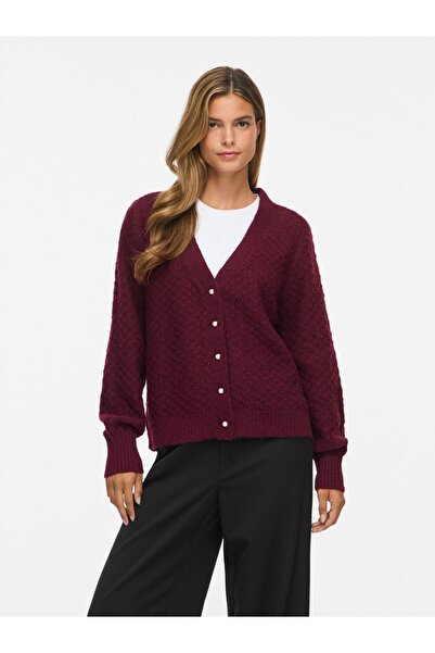 VILA Strickjacke VITULI V-Ausschnitt