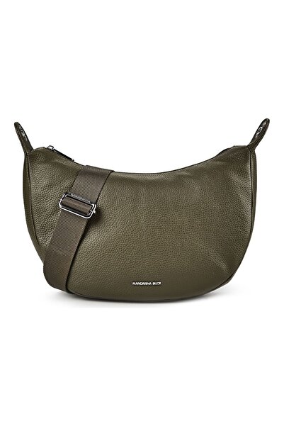 Mandarina Duck Geantă de umăr Mellow Leather din piele naturală 33 cm