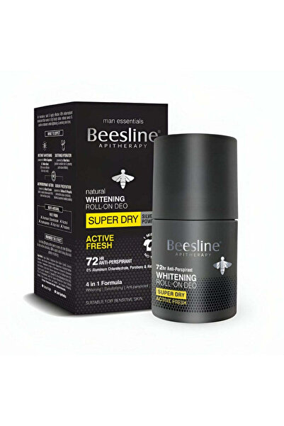 Beesline مزيل عرق رول أون مبيض للبشرة – سوبر دراي أكتيف فريش – 50 مل