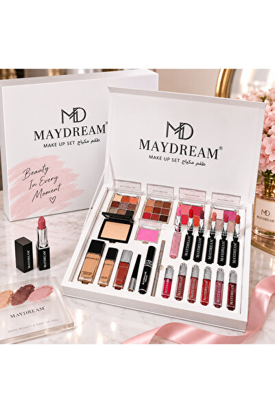 MAYDREAM All-In-One Makeup Kit Featuring a Variety of Makeup Products for Fac...