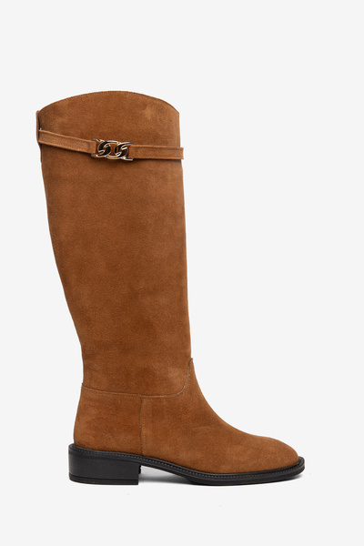 Cefi Shoes Como Women's Genuine Leather Boots Soft Comfort Insole