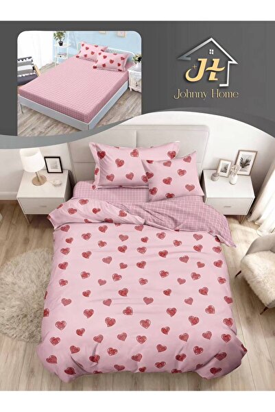 CasaDesteapta.ro Duvet Cover Set 1 Person 4 Pieces with Stretchy 155x200 cm, ...