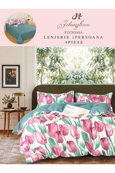 CasaDesteapta.ro Finet Duvet Cover Set 1 Person 4 Pieces Without Stretchy 155...