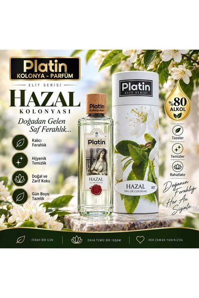 Platin Kolonya & Parfüm Platin Kolonyaları 250 ml. Elite Serisi Silindir Kutu...