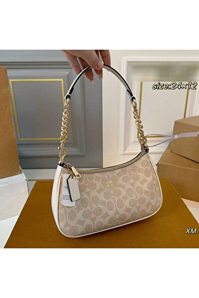 Vocational Coach Teri Shoulder Bag Vintage Signature Print Crossbody Handbag ...