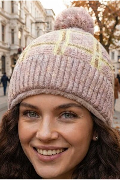 Uniquetrenders Women's Pompom Knitted Knitwear Beanie with Lining Inside, Win...