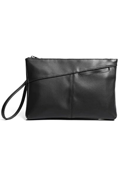 Skycare Leather Large Wallet for Men, Handbag Wallet for Men (Black)