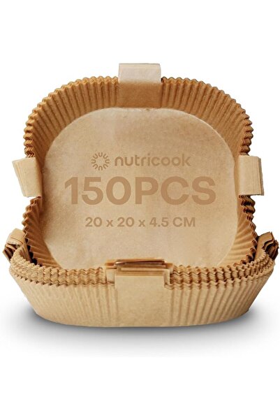 Nutricook 150 قطعة من بطانات المقلاة الهوائية التي تستخدم لمرة واحدة، مقاومة ...