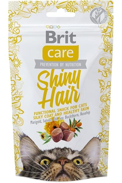 Brit كار كات سناك للشعر اللامع، 50 جرام