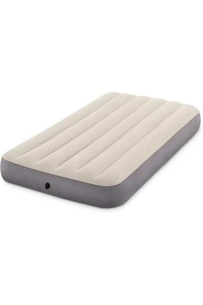 Intex TWIN DELUXE SINGLE-HIGH AIRBED 39 inch x 75 inch x 10 inch, 64101
