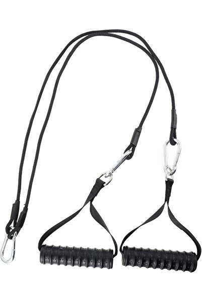 BESPORTBLE Fitness Pulley Cable Tricep Rope Chest Expander Cables Strength Mu...