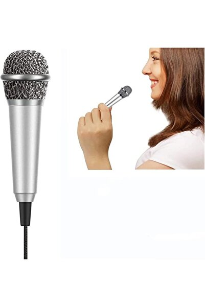SKEIDO ميكروفون صغير محمول للغناء، ميكروفون ASMR، ميكروفون للهاتف، ميكروفون ك...