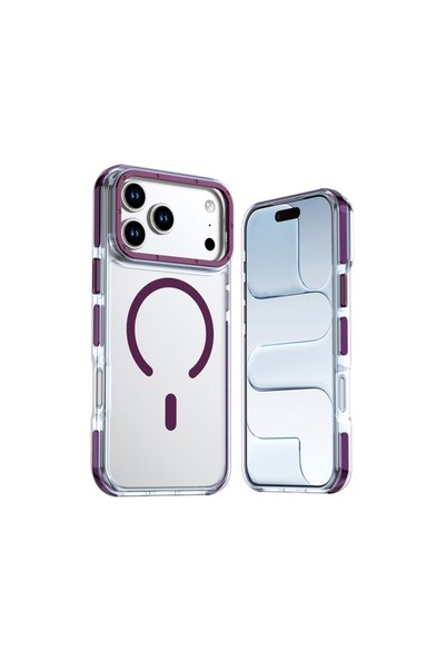 REDz Accessories Калъф ClearGrip, MagSafe, съвместим с iPhone 18 Pro Max, уда...