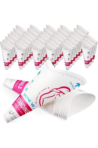 N&A Fashion 40 Pcs Disposable Female Urination Device, Portable Lightweight W...