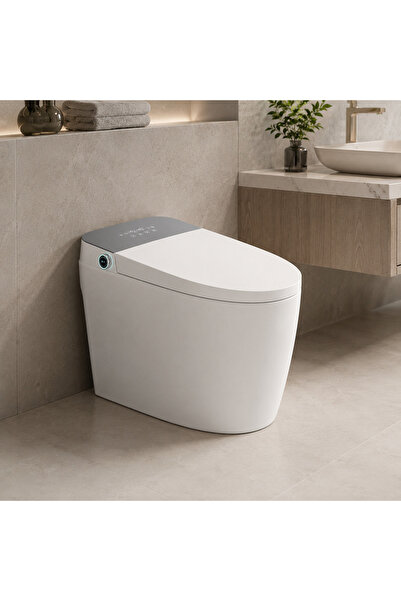Alista Home Τουαλέτα YUKON, Έκδοση Standard, Με Μοντέρνο Σχεδιασμό, Λευκό