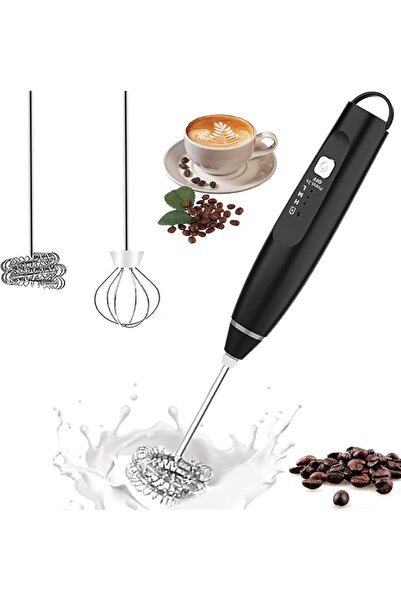 GoodTool جهاز رغوة الحليب الأوتوماتيكي، صانع رغوة القهوة، خلاط حليب قابل للتع...