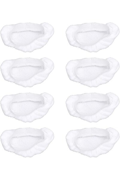 GENERAL 8 Pcs Steam Mop Pads for Handheld Steam Cleaner Reusable Universal Wa...