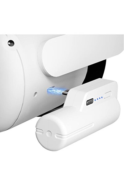 XICEN حزمة بطارية لـ Oculus Quest 2، بطارية 5000 مللي أمبير في الساعة متوافقة...