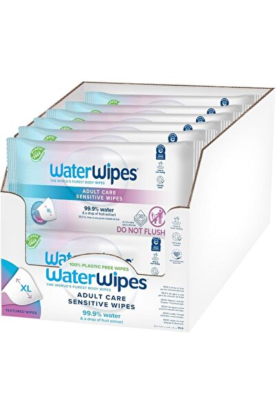 WaterWipes Adult Care Sensitive Body & Intimate Hygiene Wipes, 360 Wipes (12 ...