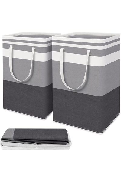 GENERAL Mylindde Large Laundry Basket, Collapsible Laundry Bag with Extended ...