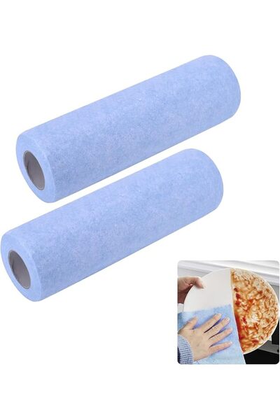 AZONEE Microfiber Cleaning Cloth Roll, 2Rolls Washable & Reusable Paper Towel...