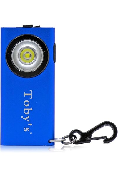Toby's Pods 4in1 مصباح يدوي LED قابل لإعادة الشحن ومقاوم للماء من توبي بقوة 1...