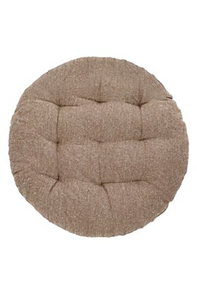 CBD CORAL BEST DEALS Perna din Bumbac pentru Scaun Rotunda Maro Ø38x5cm