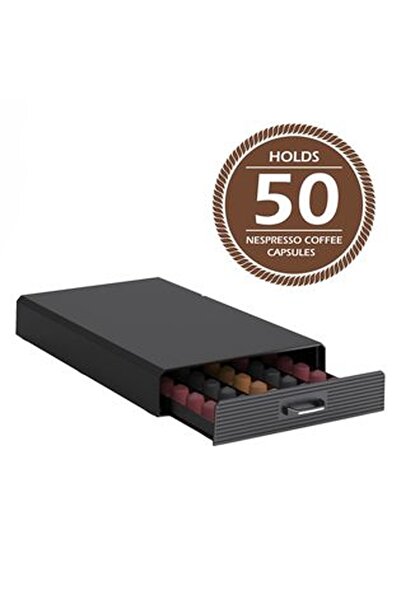CBD CORAL BEST DEALS Sertar Organizare Capsule de Cafea 50buc, 40x24x6 cm, Pl...