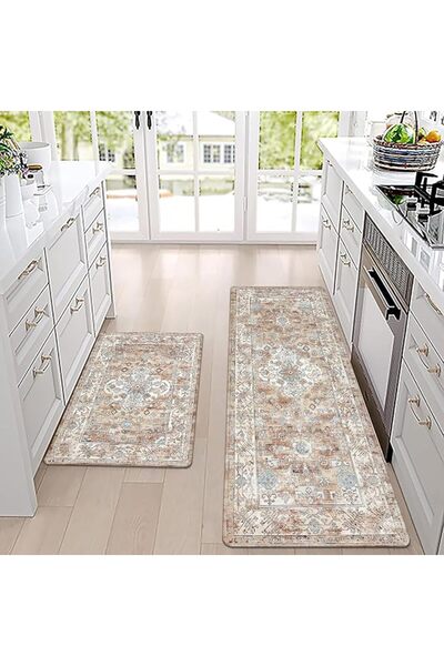DURKU Dorco Rectangular Carpet, Pvc Material, H Style, Machine Made Carpet An...