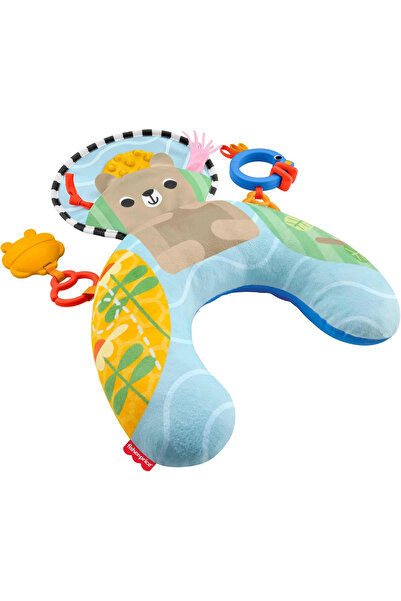 FISHER-PRICE BABY وسادة البطن من سينسيشال إيدونتس للمغامرات الحسية مع أداة مس...