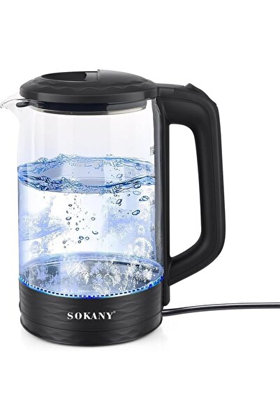 SOKANY 1500W Electric Kettle,2.5L Capacity,Quick Boiling, Lightweight Design,...