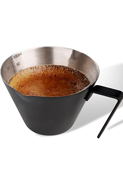 ASKIND Stainless Steel Espresso Measuring Cup With Handle and Pour Spout 3.38...
