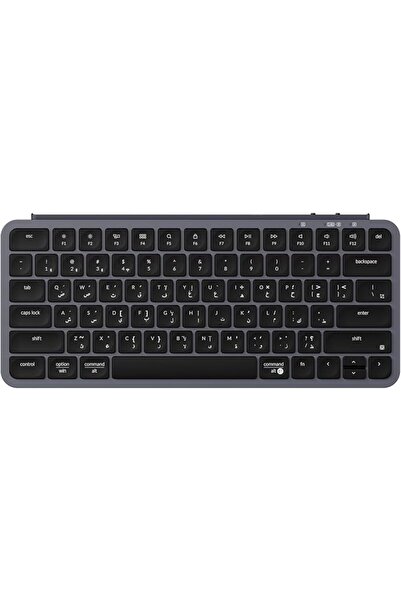 Keychron لوحة مفاتيح لاسلكية فائقة النحافة B1 Pro - تخطيط عربي وإنجليزي، 75% ...