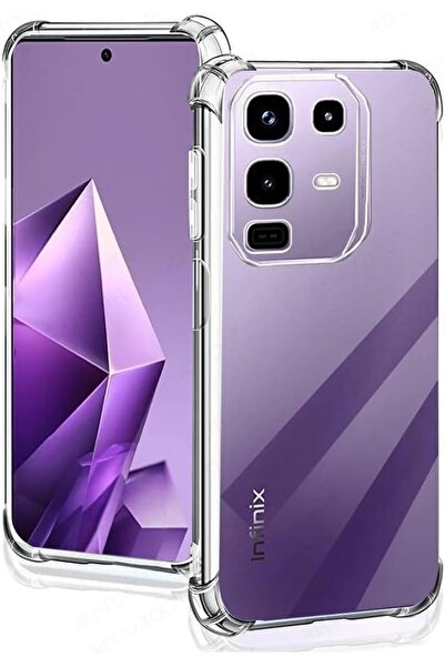 Fegishilly غطاء شفاف متوافق مع إنفينكس نوت 50 برو بلس 5G، غلاف نحيف من مادة T...