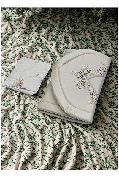 Beça Smart Home Comfortable Foam Padded Prayer Rug with Sheet, Islamic Design...