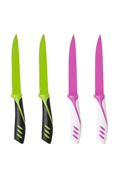 CBD CORAL BEST DEALS Cutite Alimente 22.5cm - 4buc, 12.5 cm, Metal, Verde, Mov