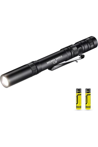 NEEWER مصباح يدوي BASICS 5W EDC، مصباح LED محمول خفيف الوزن بقوة 121 لومن للط...