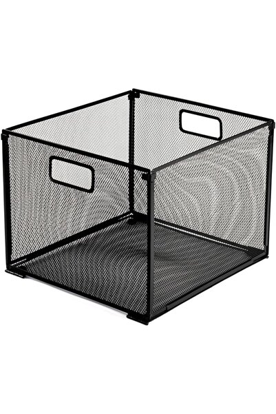 AZONEE A4 Suspension File Frame – Black Metal Mesh Hanging File Organizer for...