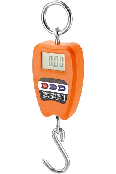 KASTWAVE Digital Luggage Scale Hanging Weight 200kg 440lbs with Hook, Portabl...