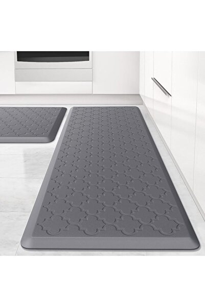 Ofrdncy Kitchen Mat [2 PCS] Extra thick 12mm Cushioned Anti-Fatigue Floor Mat...