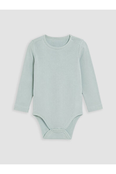 LC Waikiki Crew Neck Baby Girl Snapback Bodysuit