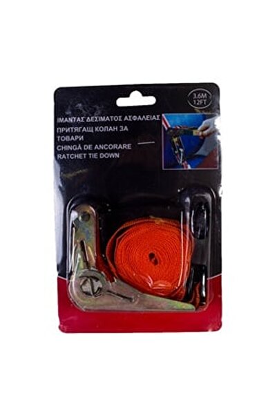 CBD CORAL BEST DEALS Chinga de Ancorare cu Clichet 3.6m, 8m, 8 m x 3.6 cm, Metal